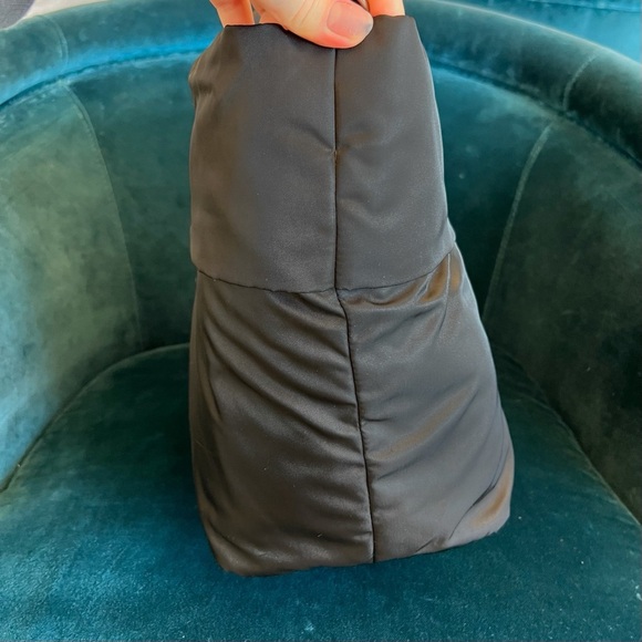 PRADA Tessuto Double Black Nylon
Leather Handbag - Picture 8 of 11